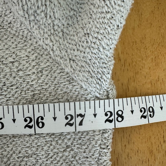 Ava & Viv Cowl-Neck Oatmeal with Gold Metallic Sparkle Thread Sweater Size 2X - Picture 9 of 10